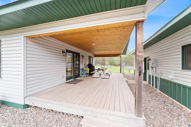 14303 Rock N Roll Ln, Gordon, WI 54838 - view of deck