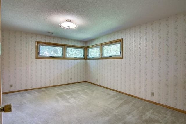 8303 163rd St, Chippewa Falls, WI 54729 - carpeted empty room featuring a textured ceiling