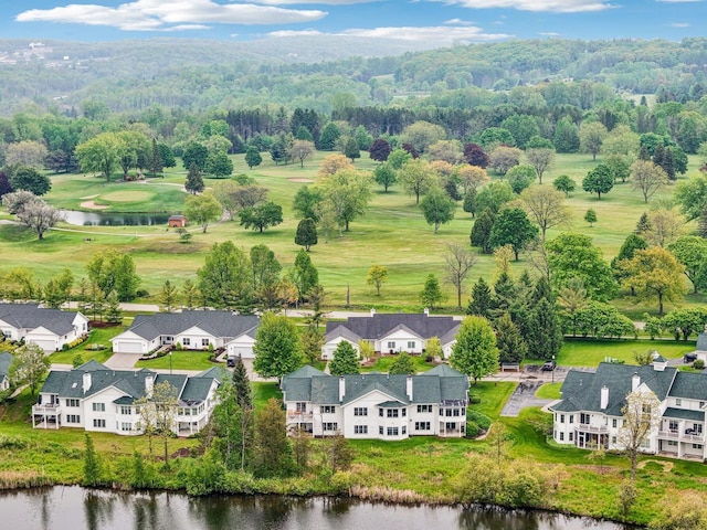 522 Otto Way, Elkhart Lake, WI 53020 - aerial perspective of suburban area with a nearby body of water