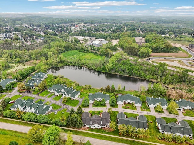 522 Otto Way, Elkhart Lake, WI 53020 - aerial perspective of suburban area featuring a nearby body of water