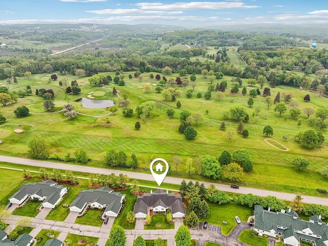522 Otto Way, Elkhart Lake, WI 53020 - aerial view of residential area featuring a nearby body of water