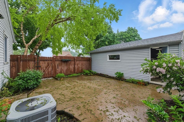 2507 S 94th St, West Allis, WI 53227 - view of yard with cooling unit and a patio
