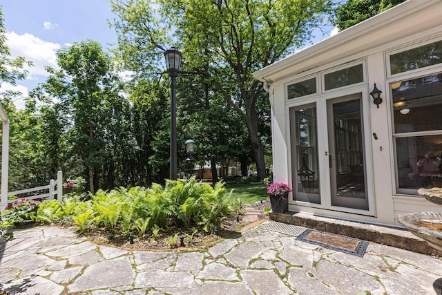150 Rountree Ave, Platteville, WI 53818 - entrance to property featuring french doors