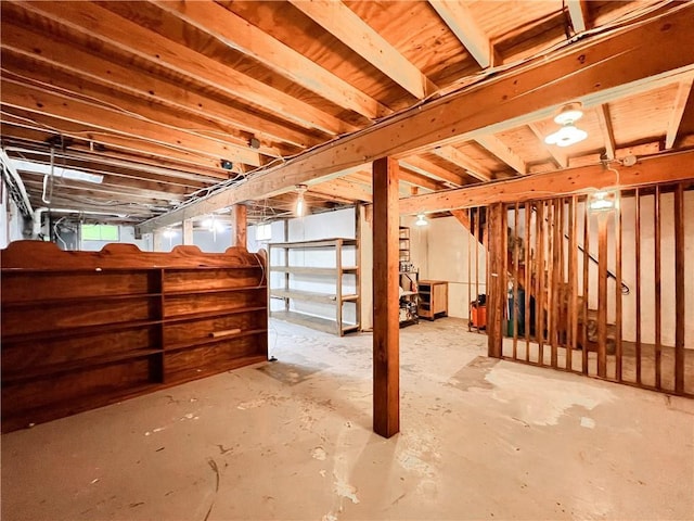 999 Mcgill Point Rd, Weyerhaeuser, WI 54895 - view of basement