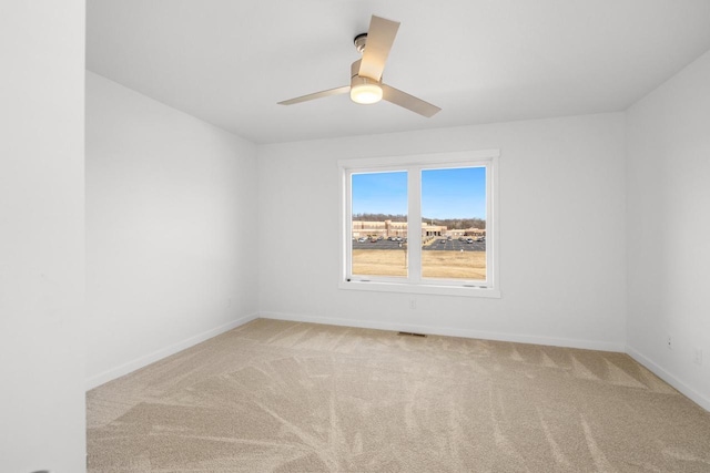 1200 Sween Dr Unit 4, Holmen, WI 54636 - carpeted spare room featuring ceiling fan and baseboards