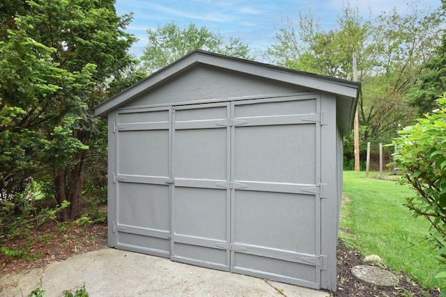 15710 Kata Dr, Elm Grove, WI 53122 - garage featuring a storage unit