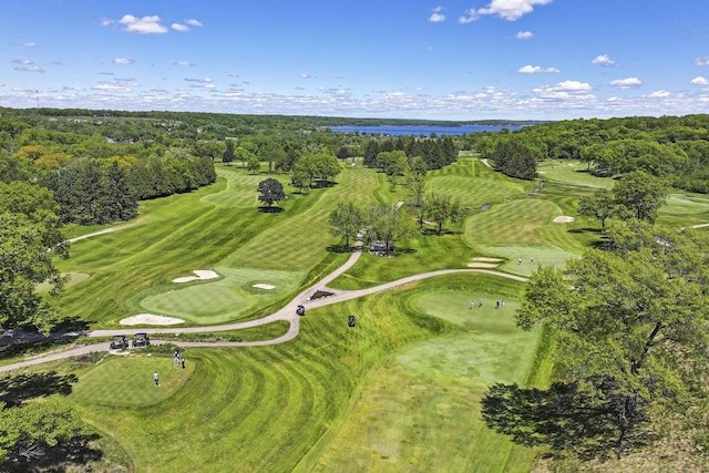 940 Alpine Dr Unit 01, Fontana, WI 53125 - view of property location featuring a nearby body of water and a golf course