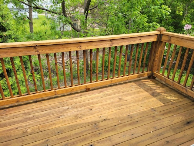 2832 E Somers Ct, Cudahy, WI 53110 - view of wooden terrace