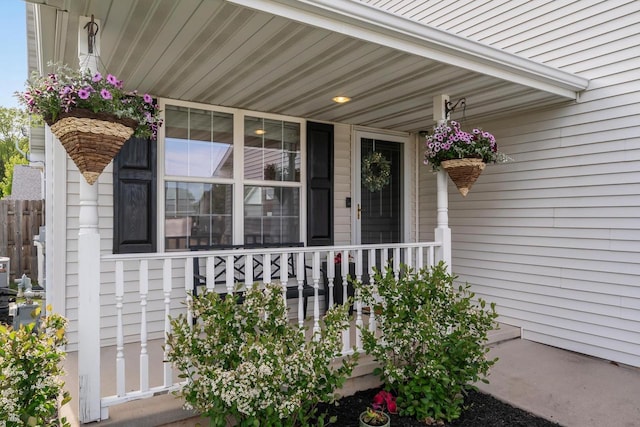 2759 Hamilton St, Oshkosh, WI 54901 - property entrance featuring a porch