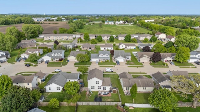 2759 Hamilton St, Oshkosh, WI 54901 - aerial perspective of suburban area