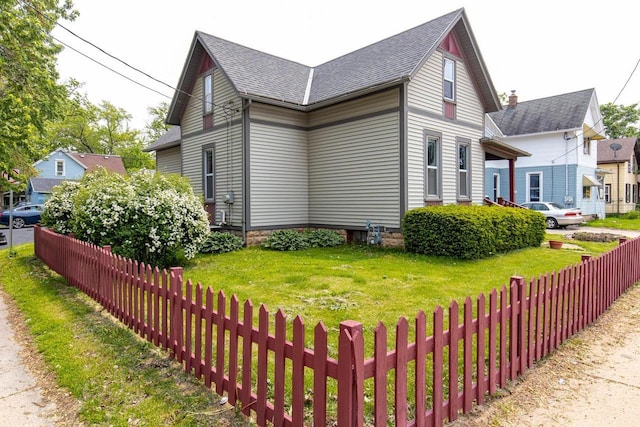 912 N Richmond St, Appleton, WI 54911 - view of property exterior featuring roof with shingles