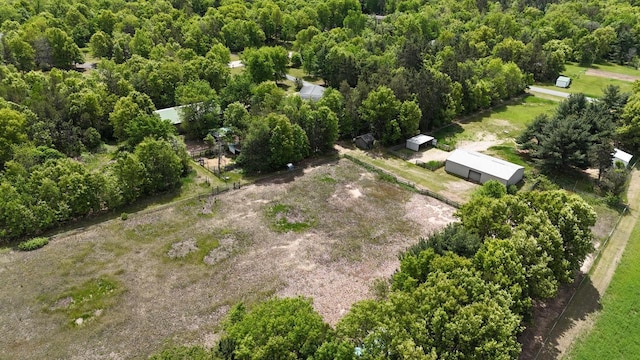 9432 James Ave, Sparta, WI 54656 - aerial view of property's location featuring a heavily wooded area