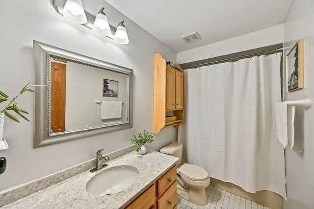 1441 W County Line Rd, River Hills, WI 53217 - full bath featuring vanity and tile patterned flooring
