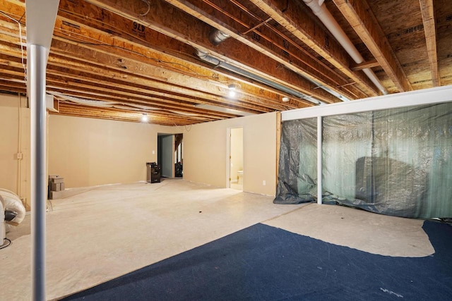 4017 Sandhill Dr, Janesville, WI 53546 - view of unfinished below grade area