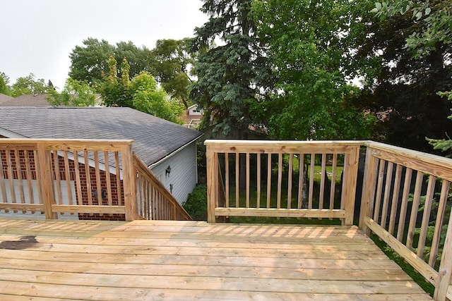 6023 241st Ave, Salem, WI 53168 - view of wooden deck