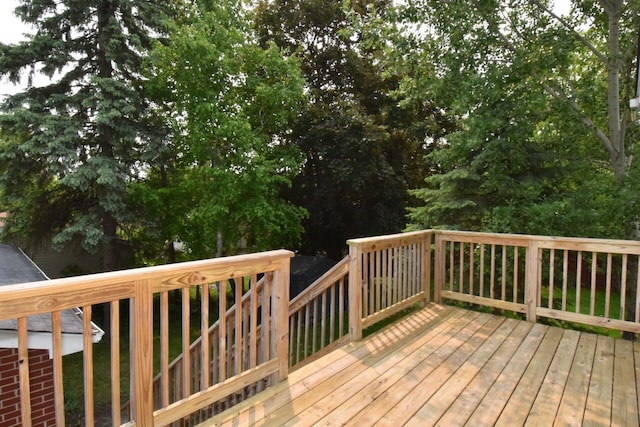 6023 241st Ave, Salem, WI 53168 - view of wooden deck