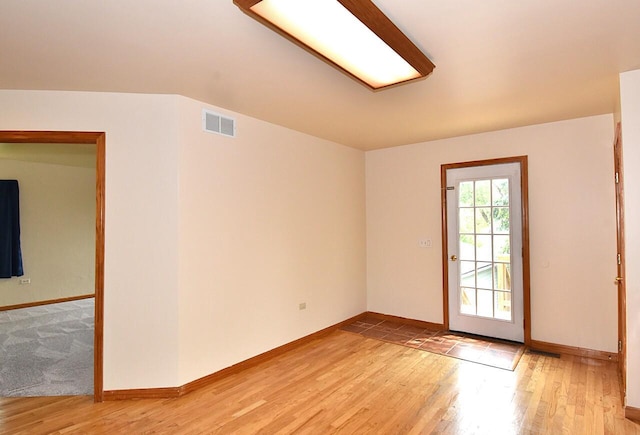 6023 241st Ave, Salem, WI 53168 - spare room with wood finished floors and baseboards