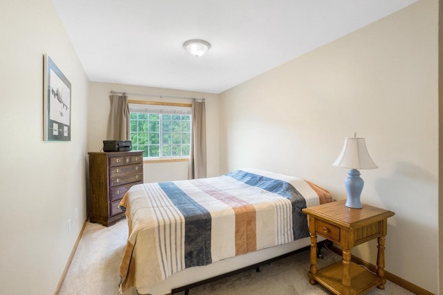 2422 Fox River Pkwy Unit B, Waukesha, WI 53189 - bedroom with light carpet and baseboards