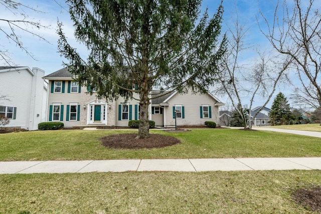 4138 Redtail Pass, Middleton, WI 53562 - colonial-style house featuring a front lawn