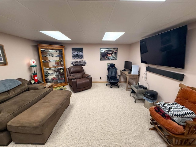 1053 Eastman Ln, Fond Du Lac, WI 54935 - office space featuring carpet floors and a paneled ceiling
