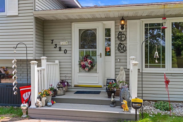 7320 Deer Rd, Wisconsin Rapids, WI 54494 - view of doorway to property