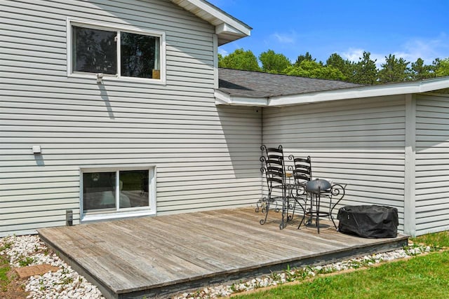 7320 Deer Rd, Wisconsin Rapids, WI 54494 - view of wooden deck