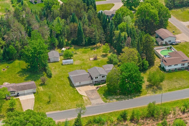 7320 Deer Rd, Wisconsin Rapids, WI 54494 - aerial perspective of suburban area
