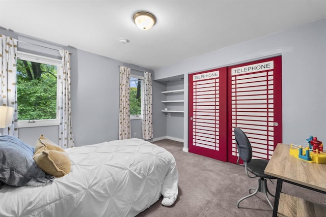 1733 Camelot Dr, Madison, WI 53705 - carpeted bedroom featuring multiple windows