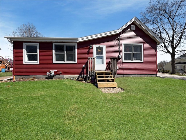 20 N 1st St, Luck, WI 54853 - view of front of house with a front yard