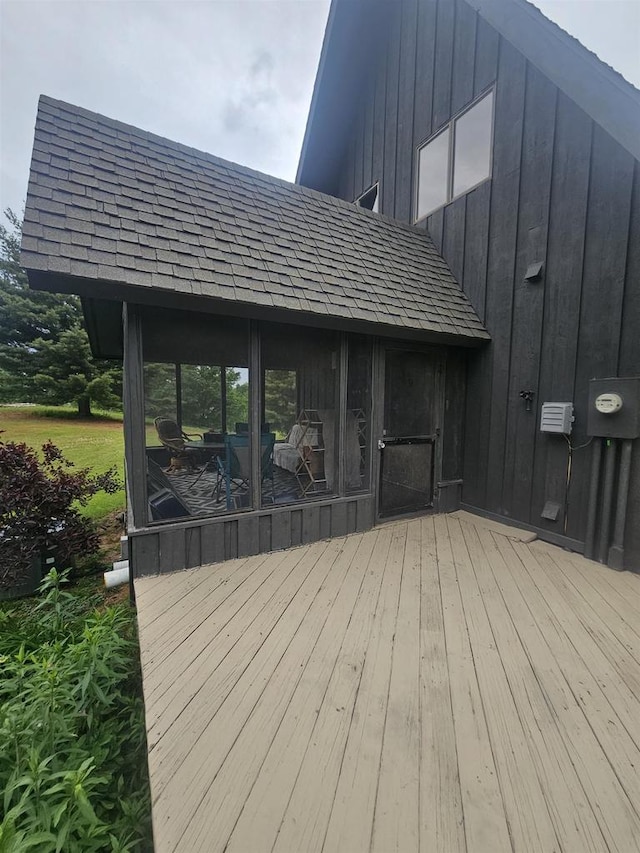 5317 Old C Rd, Boscobel, WI 53805 - view of deck