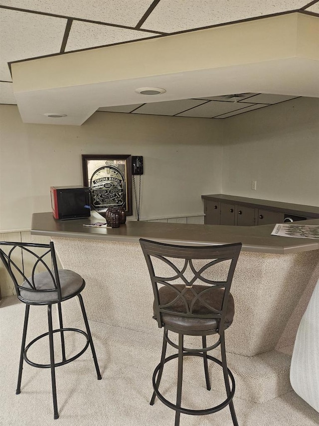 5317 Old C Rd, Boscobel, WI 53805 - bar with a drop ceiling