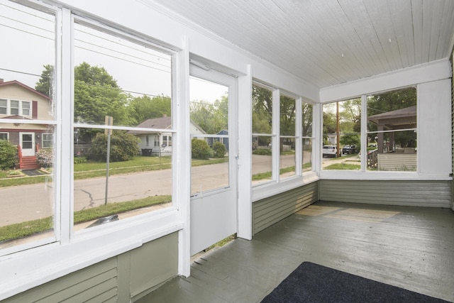 912 Harvey St, Beloit, WI 53511 - view of unfurnished sunroom