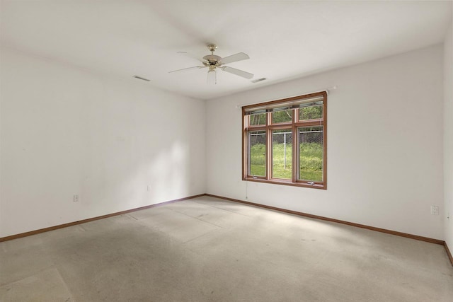 6758 Raymond Rd Unit 109, Madison, WI 53719 - unfurnished room featuring a ceiling fan and light carpet