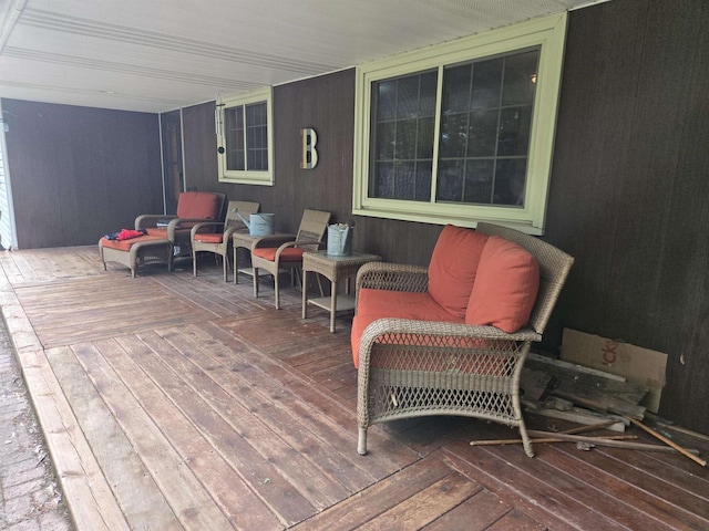 4817 Morgan Dr, Manitowoc, WI 54220 - view of wooden terrace