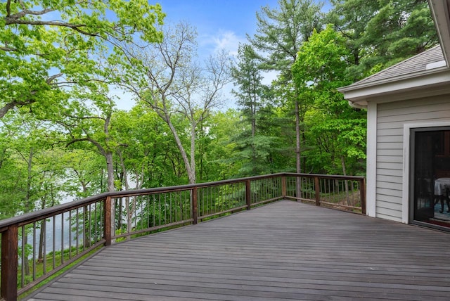 W3847 Timber Lake Rd, East Troy, WI 53120 - view of wooden terrace