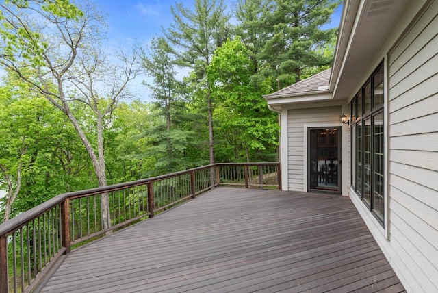 W3847 Timber Lake Rd, East Troy, WI 53120 - view of wooden terrace