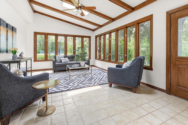 28 W Lake Rd, Menasha, WI 54952 - sunroom with baseboards