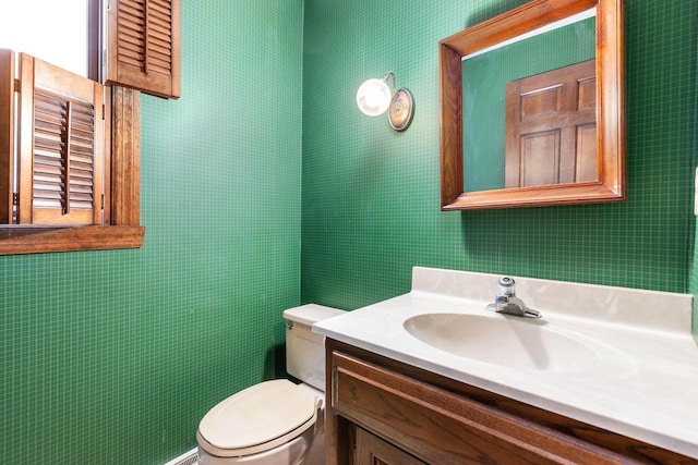 28 W Lake Rd, Menasha, WI 54952 - half bath with toilet and vanity