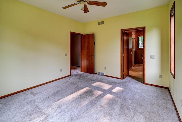 2040 Continental Ln, Cross Plains, WI 53528 - unfurnished bedroom with carpet and a ceiling fan