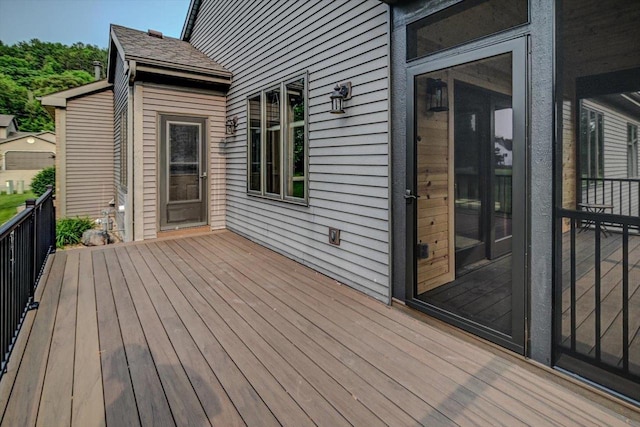 2040 Continental Ln, Cross Plains, WI 53528 - view of wooden deck