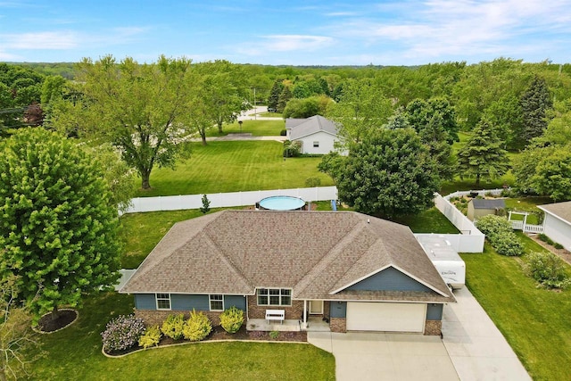 763 Severndroog Way, Howard, WI 54313 - aerial view of property and surrounding area