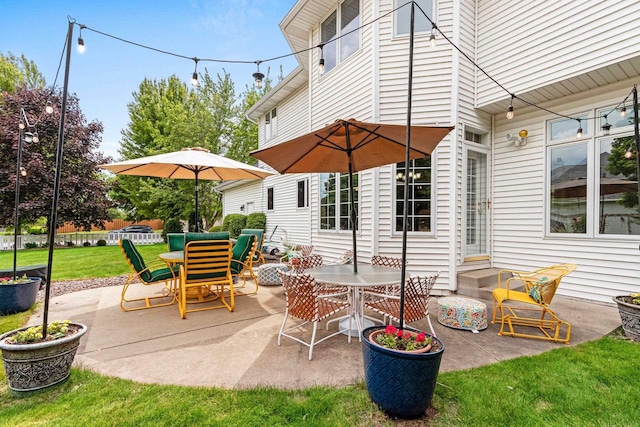 139 Sullivan Ln, De Pere, WI 54115 - view of patio with outdoor dining area