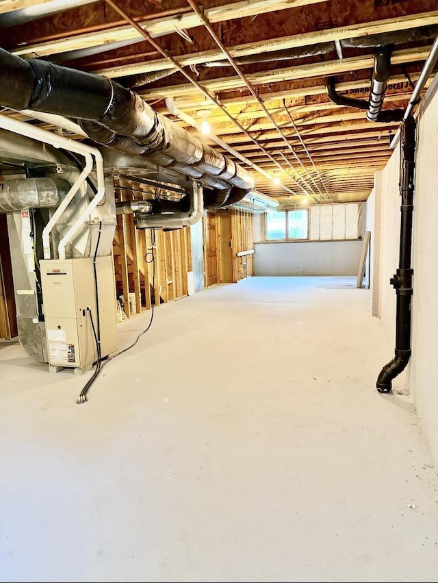 1411 Cocos, Green Bay, WI 54313 - basement with heating unit