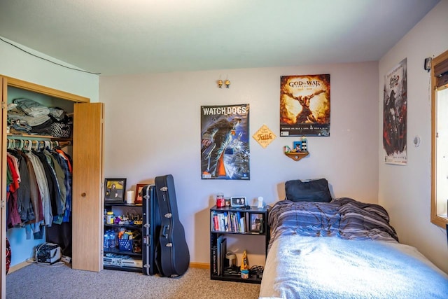 2371 Doris Rd, Reedsburg, WI 53959 - carpeted bedroom featuring a closet