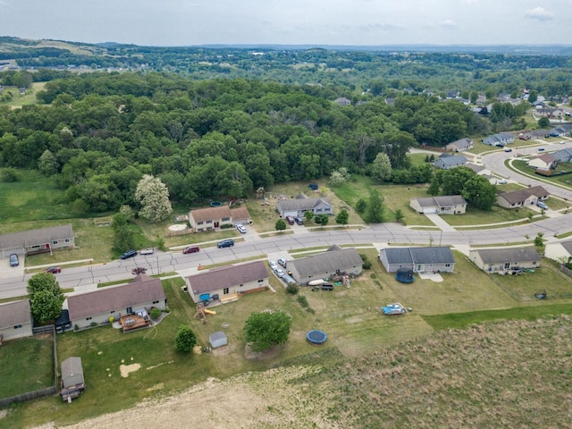 2371 Doris Rd, Reedsburg, WI 53959 - aerial view of residential area featuring a heavily wooded area