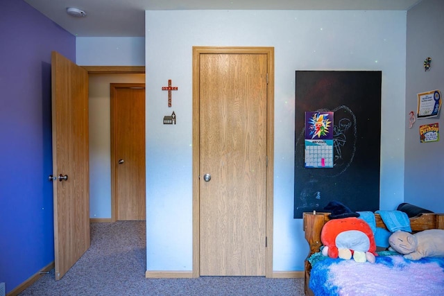 2371 Doris Rd, Reedsburg, WI 53959 - bedroom featuring carpet and baseboards