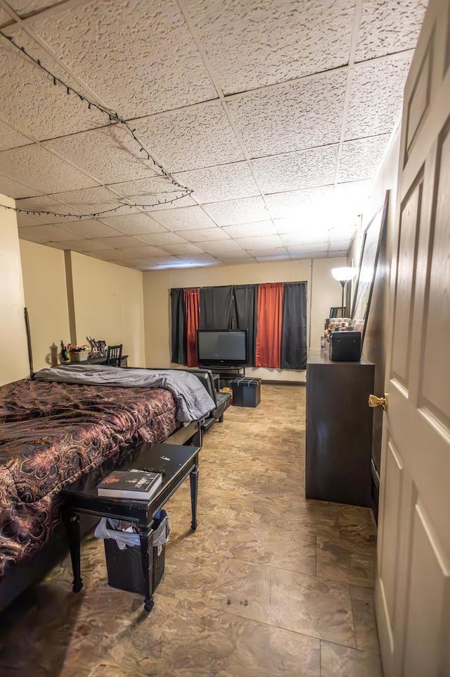 137 W Hadley St Unit 139, Milwaukee, WI 53212 - bedroom with a drop ceiling