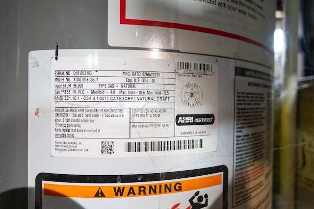 3819 W Douglas Ave, Milwaukee, WI 53209 - detailed view of water heater