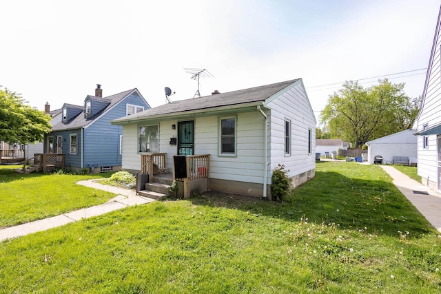 3819 W Douglas Ave, Milwaukee, WI 53209 - view of front of house featuring a front lawn