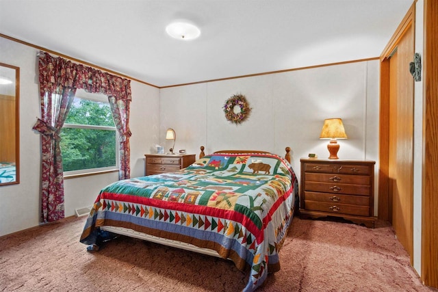 1630 Hawkshead Trl, Nekoosa, WI 54457 - carpeted bedroom with ornamental molding